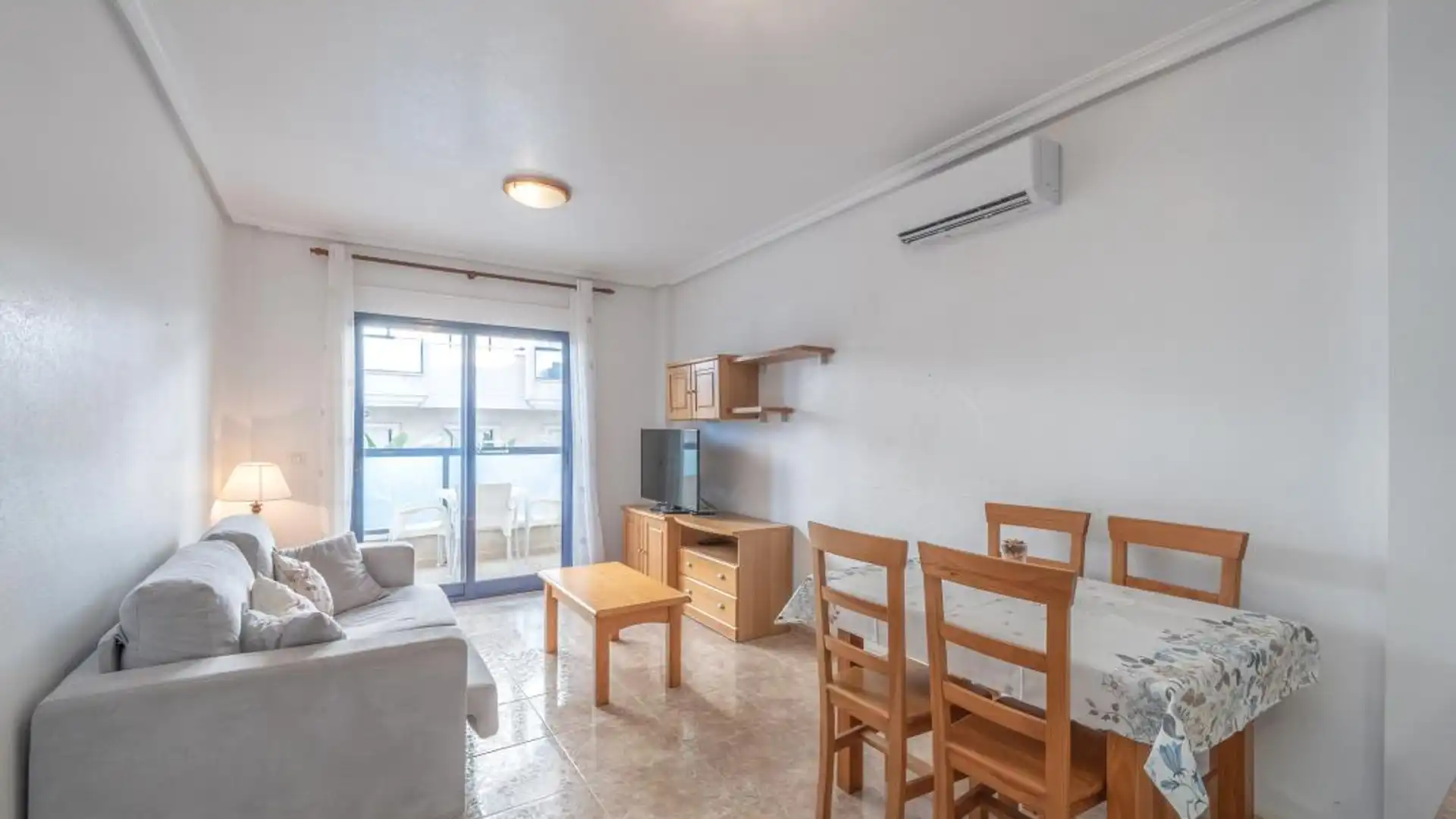 Living room of Flat for sale in Orihuela  with Air Conditioner, Heating and Terrace