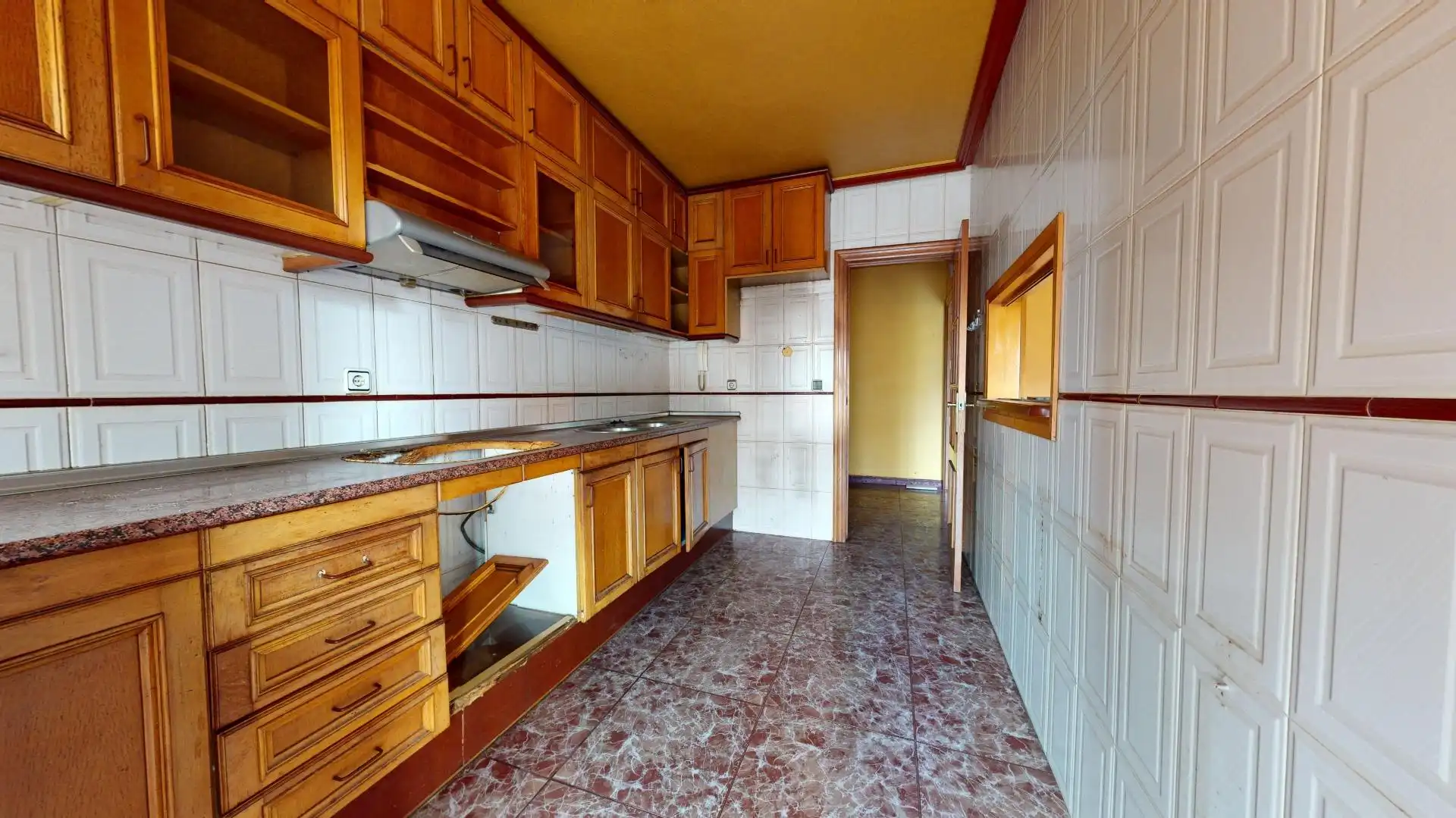 Cocina de Piso en venta en Murcia con Terraza y Balcón