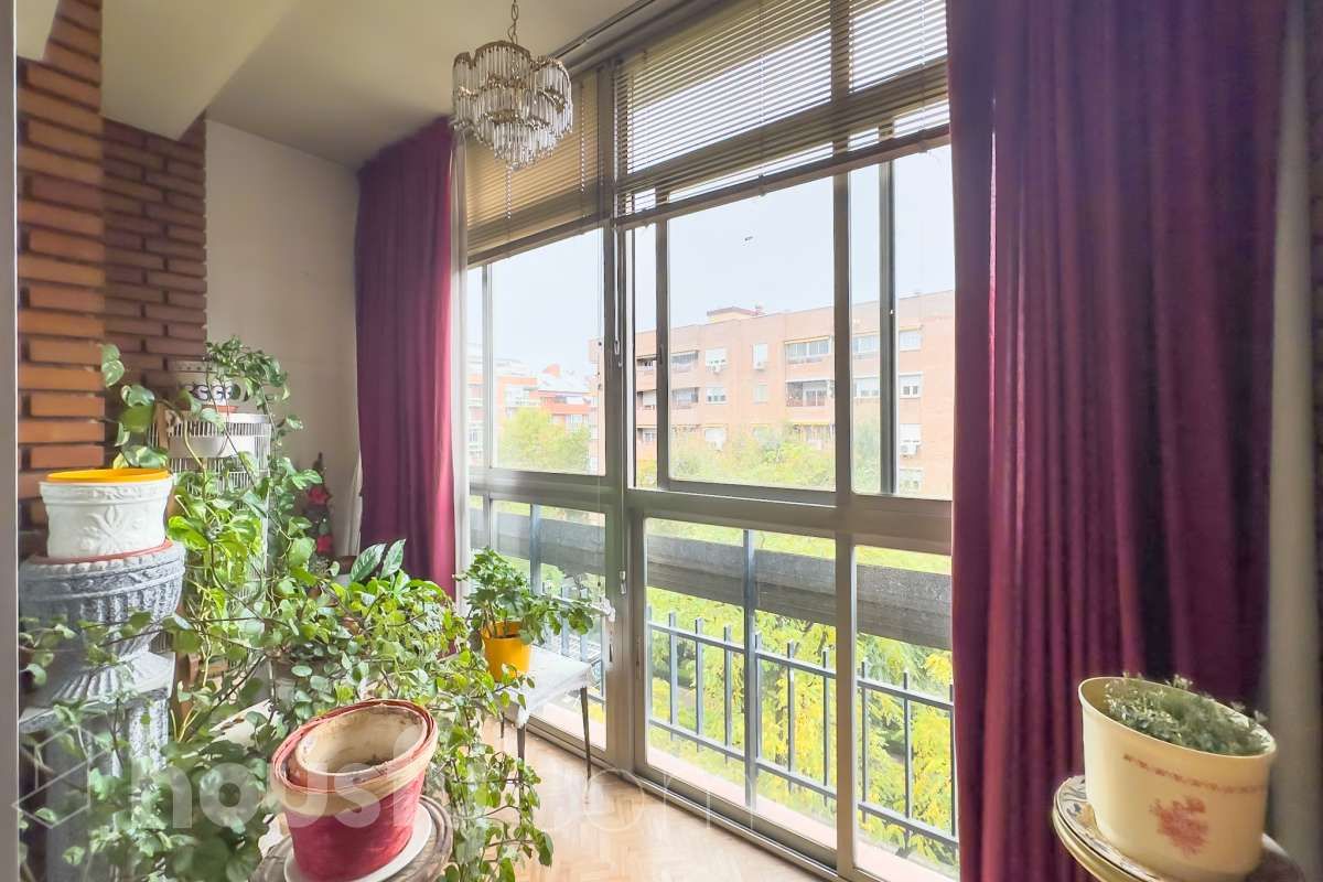 Bedroom of Flat for sale in  Madrid Capital  with Heating and Terrace