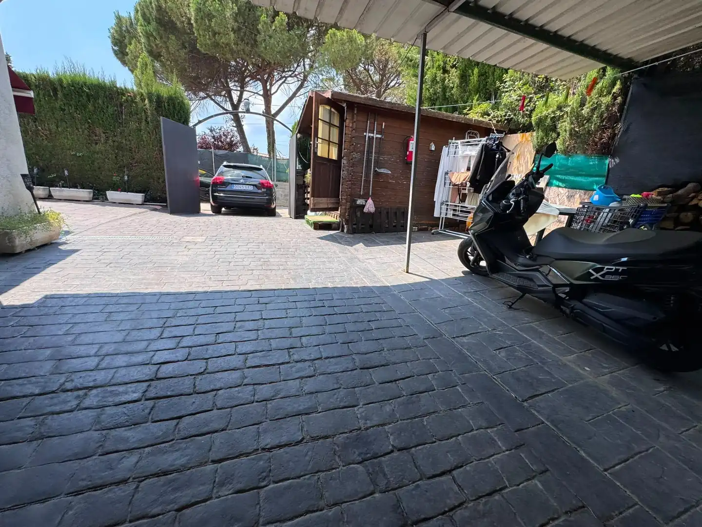 Parking de Casa o chalet en venta en Riells i Viabrea con Aire acondicionado, Calefacción y Jardín privado