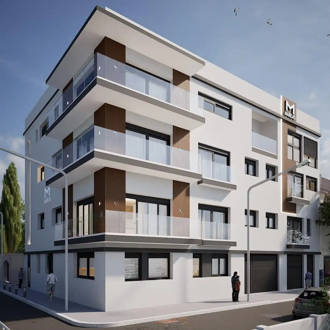 Exterior view of Flat for sale in Vilanova i la Geltrú  with Heating, Storage room and Balcony