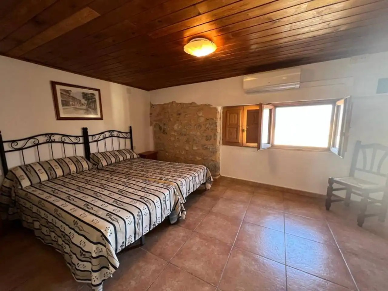 Bedroom of Houses for sale in Penàguila  with Air Conditioner, Heating and Terrace