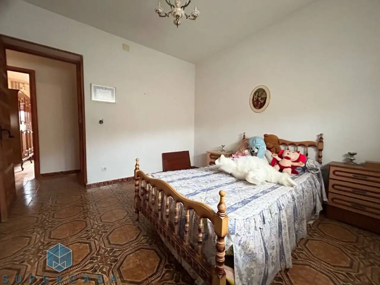 Dormitori de Casa o xalet en venda en Bargas amb Calefacció, Jardí privat i Terrassa