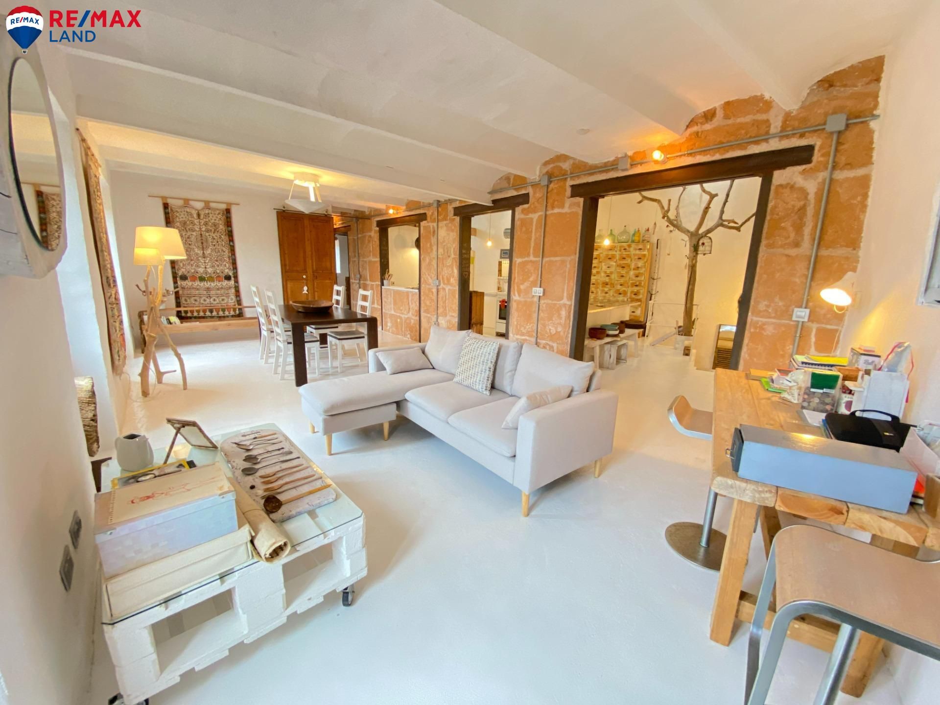 Sala d'estar de Casa o xalet en venda en Santanyí amb Jardí privat i Terrassa