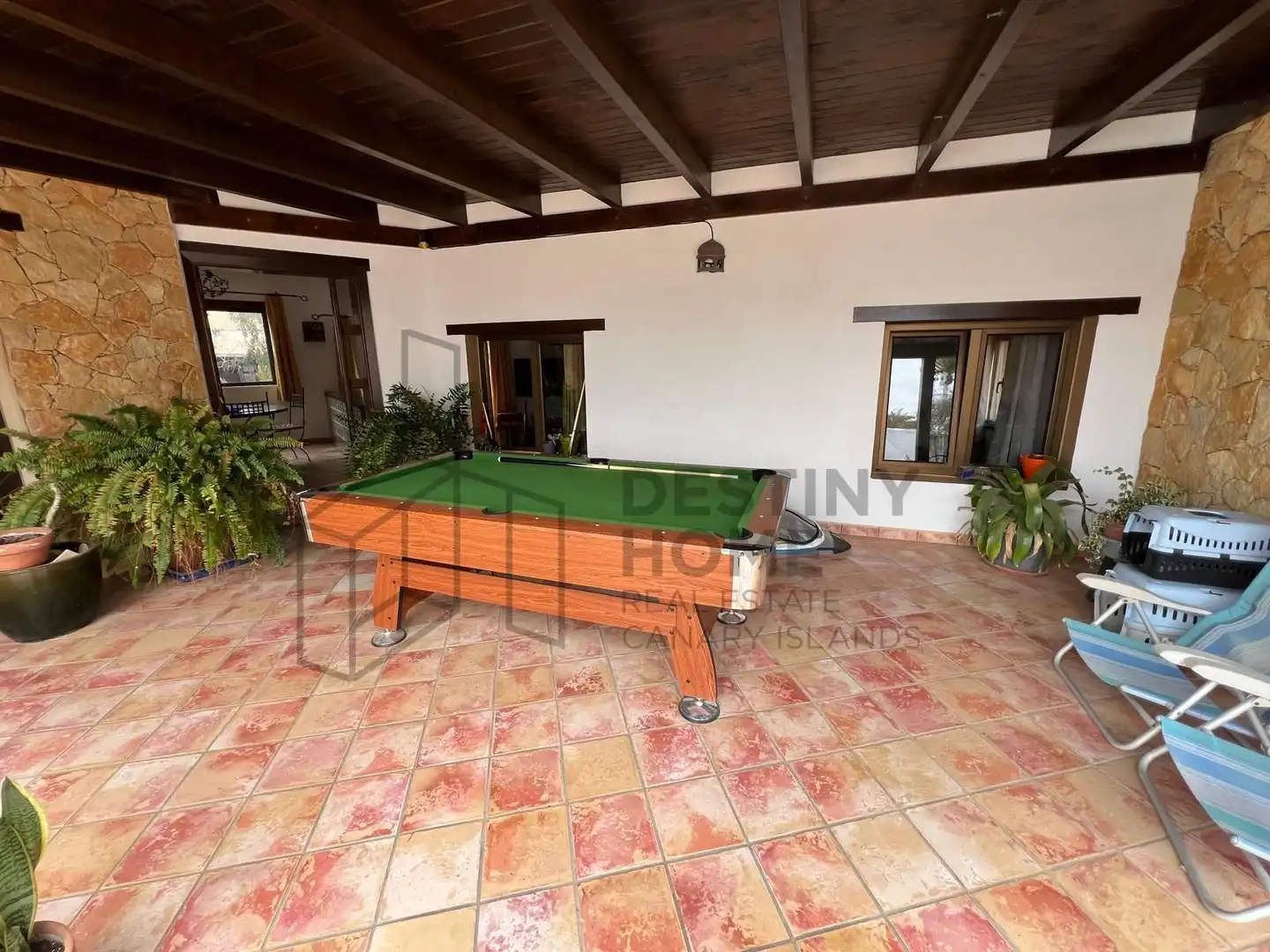 Terrace of Country homes for sale in La Oliva  with Air Conditioner, Private garden and Terrace