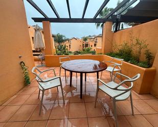 Terrace of Apartment to rent in Estepona  with Air Conditioner, Heating and Furnished