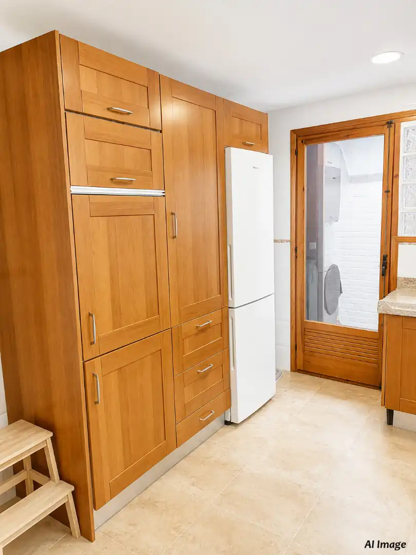 Cocina de Dúplex en venta en Manises con Aire acondicionado, Terraza y Piscina