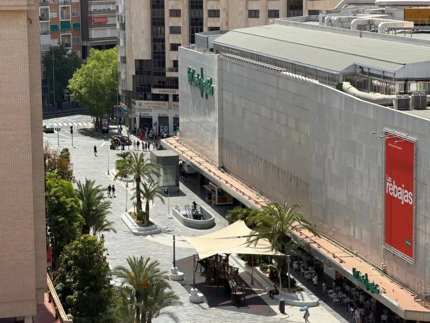 Vista exterior de Piso en venta en Murcia con Terraza y Balcón