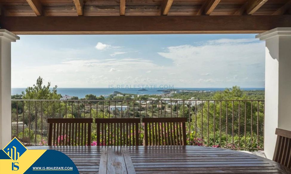 Exterior view of House or chalet for sale in Santa Eulària des Riu  with Private garden, Terrace and Swimming Pool
