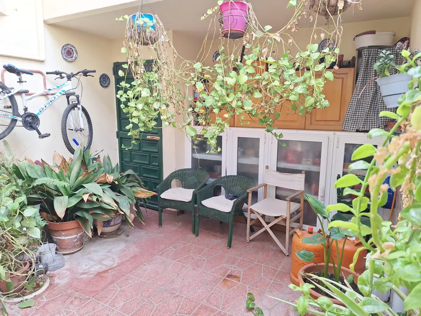 Terraza de Casa o chalet en venta en Alicante / Alacant con Aire acondicionado, Jardín privado y Terraza