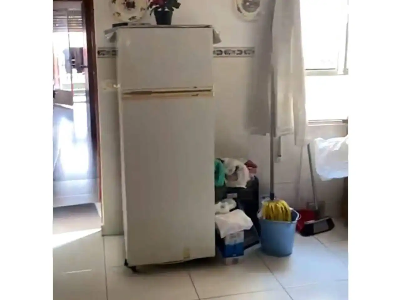 Küche von Wohnung zum Verkauf in Benicolet mit Klimaanlage, Möbliert und Balkon