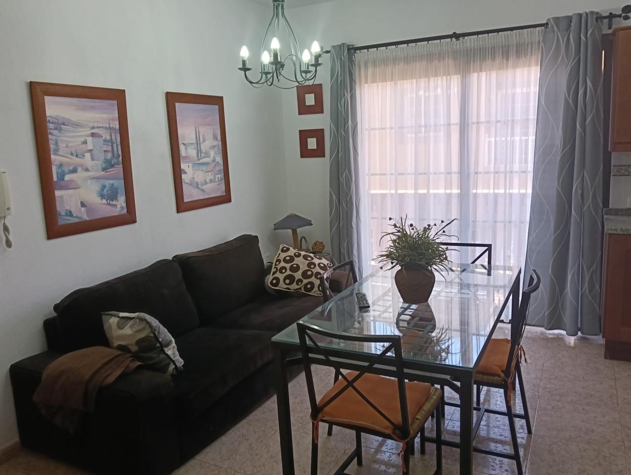 Living room of Apartment to rent in Arico  with Furnished and Balcony