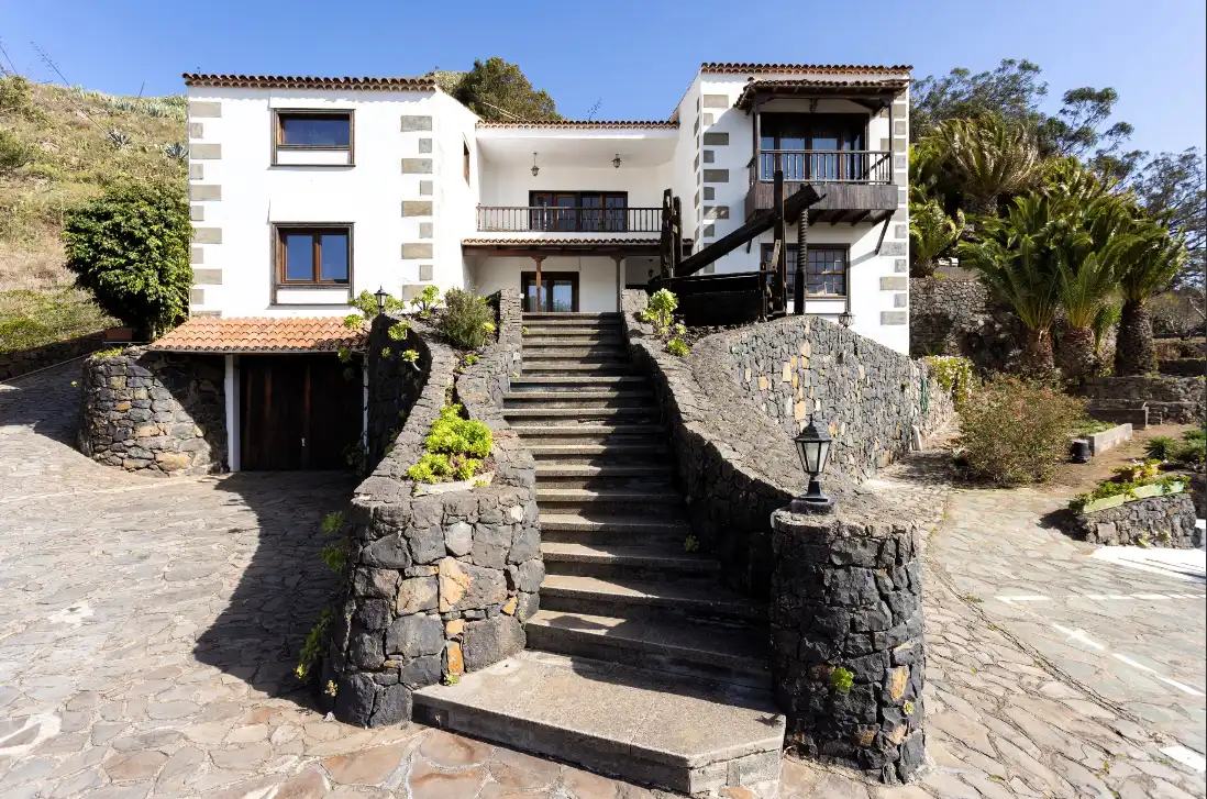 Vista exterior de Casa o chalet en venta en Tegueste con Calefacción, Jardín privado y Terraza