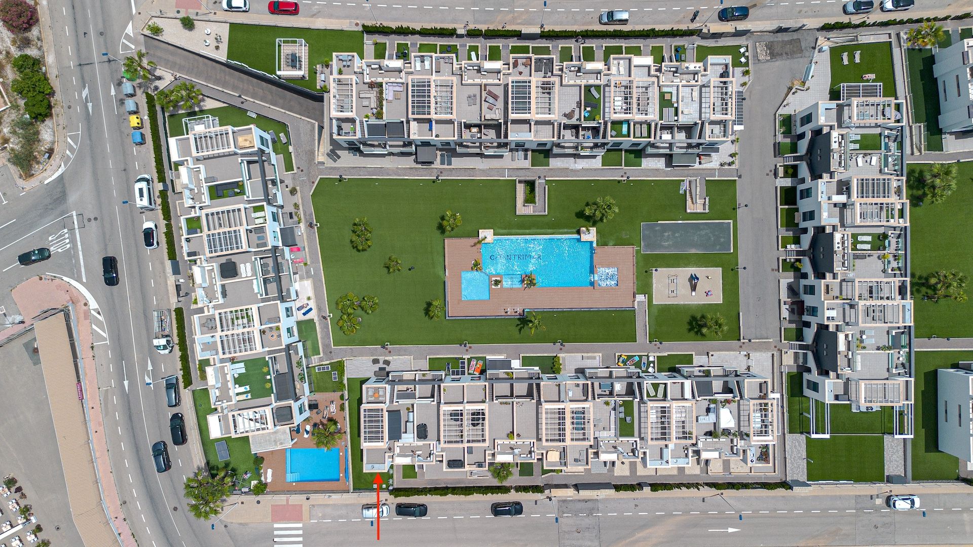 Exterior view of Flat for sale in Torrevieja  with Air Conditioner, Terrace and Furnished