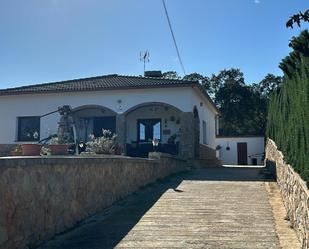 Exterior view of Country house for sale in Fogars de la Selva  with Terrace