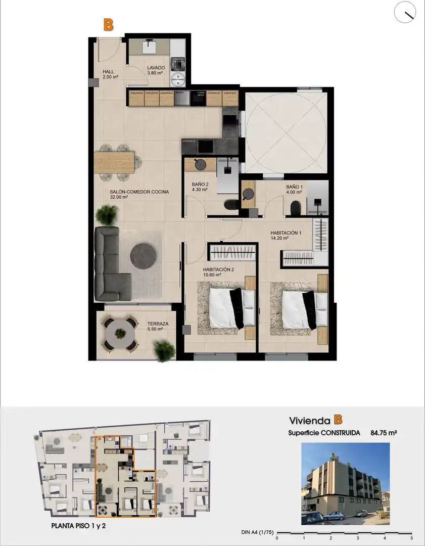 Attico con piscina in vendita a Catral, imagen 7