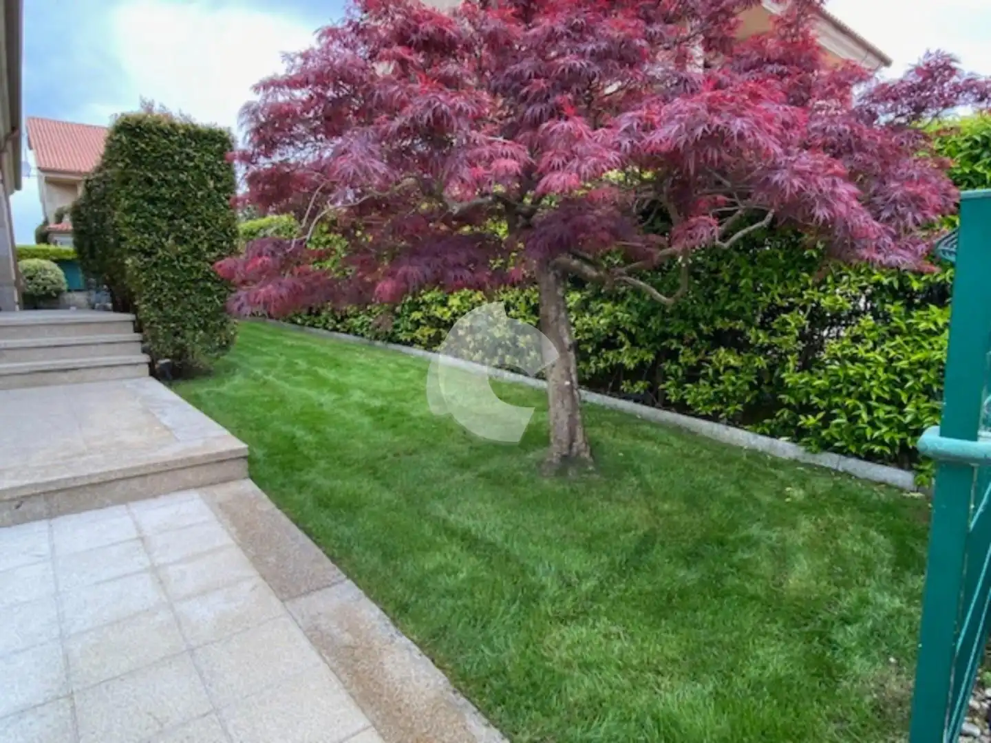Jardí de Casa o xalet en venda en Sanxenxo amb Calefacció, Jardí privat i Terrassa