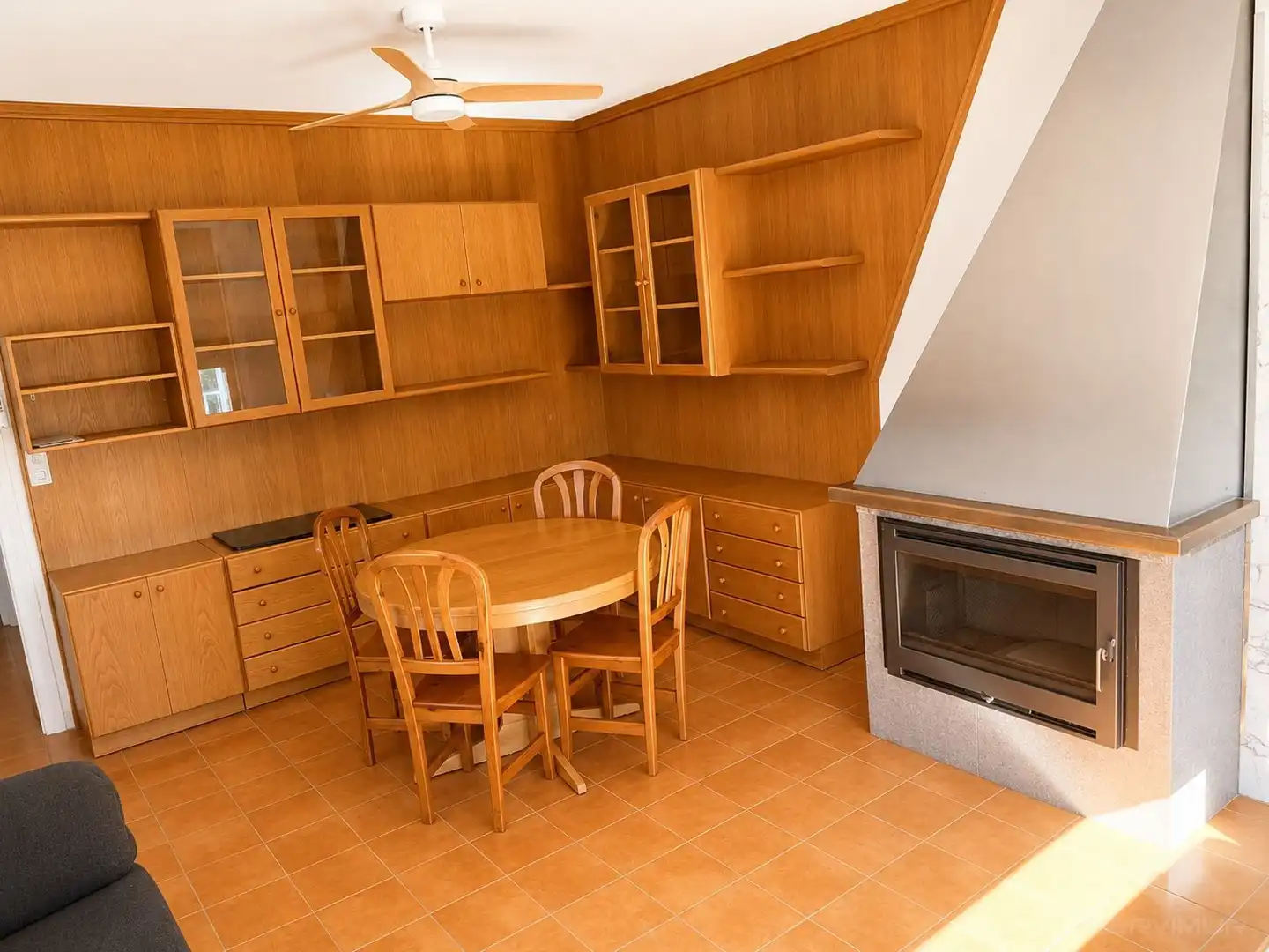 Kitchen of Flat for rent in Tona  with Heating, Terrace and Storage room