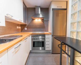 Kitchen of Duplex to rent in  Madrid Capital  with Air Conditioner, Heating and Private garden