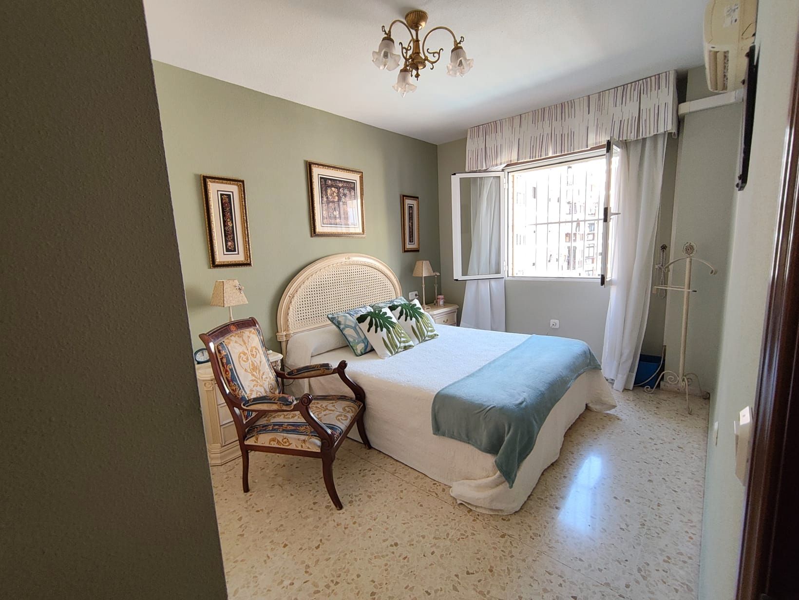 Bedroom of Flat to rent in Málaga Capital  with Air Conditioner, Heating and Terrace