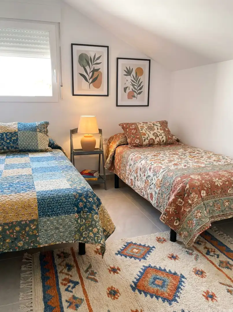 Schlafzimmer von Maisonette zum Verkauf in Dénia mit Klimaanlage und Terrasse