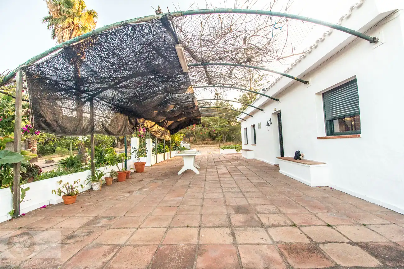 Garten von Country house zum Verkauf in Ayamonte mit Schwimmbad und Möbliert