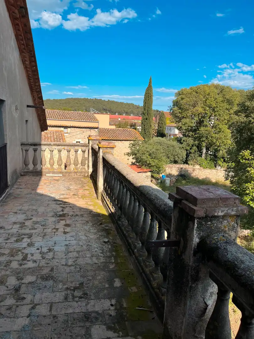 Exterior view of Country homes for sale in Flaçà  with Private garden, Terrace and Alarm
