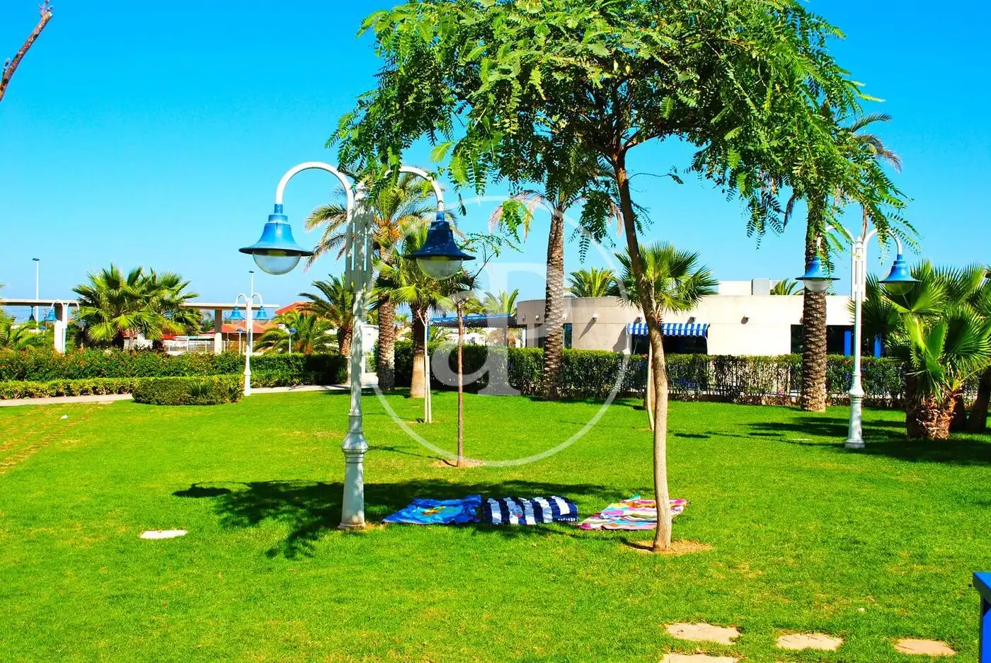 Garden of Flat for rent in Alboraya  with Air Conditioner, Heating and Private garden