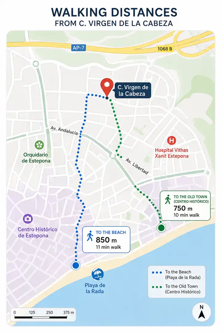 Àtic amb terrassa en venda a Estepona Pueblo, imagen 34
