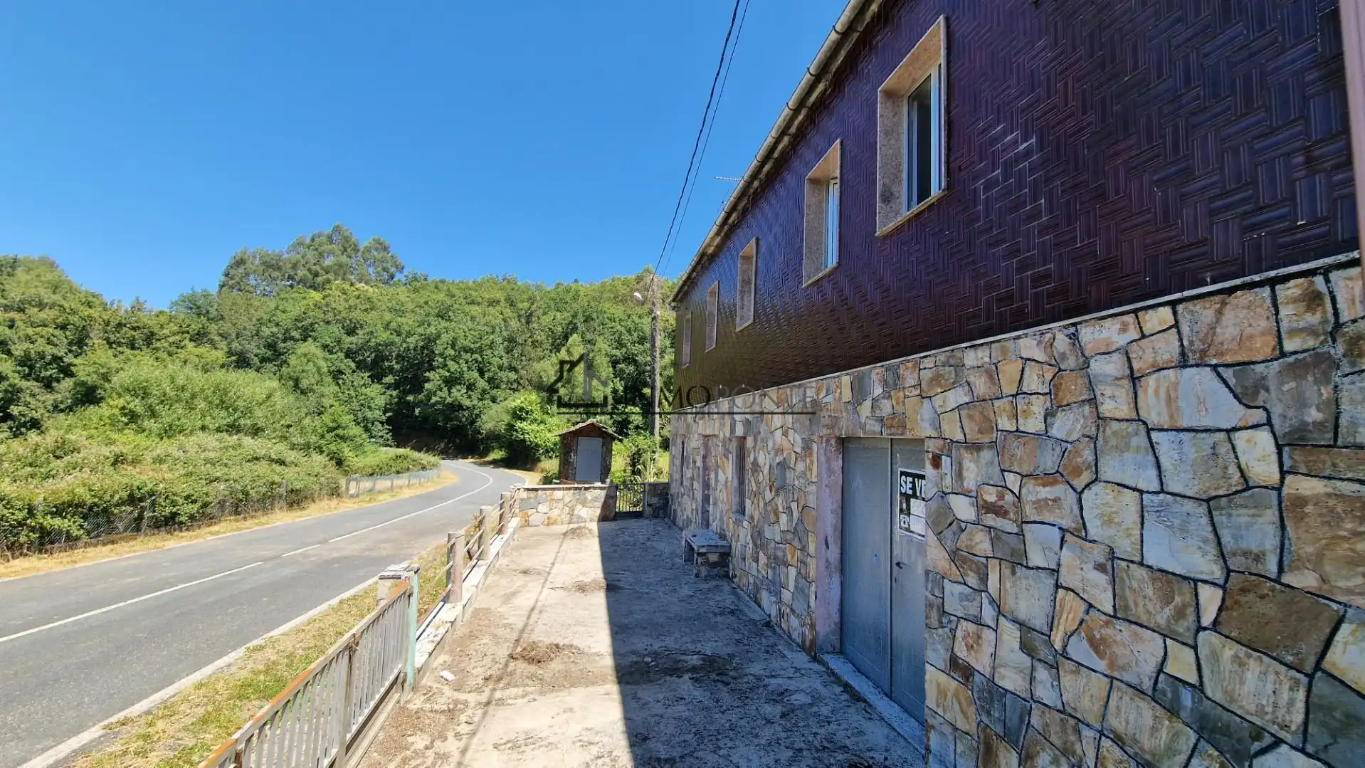 Vista exterior de Casa adosada en venta en Forcarei con Jardín privado