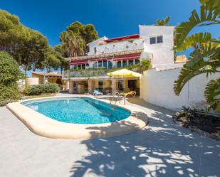 Jardí de Casa o xalet en venda en Moraira amb Aire condicionat