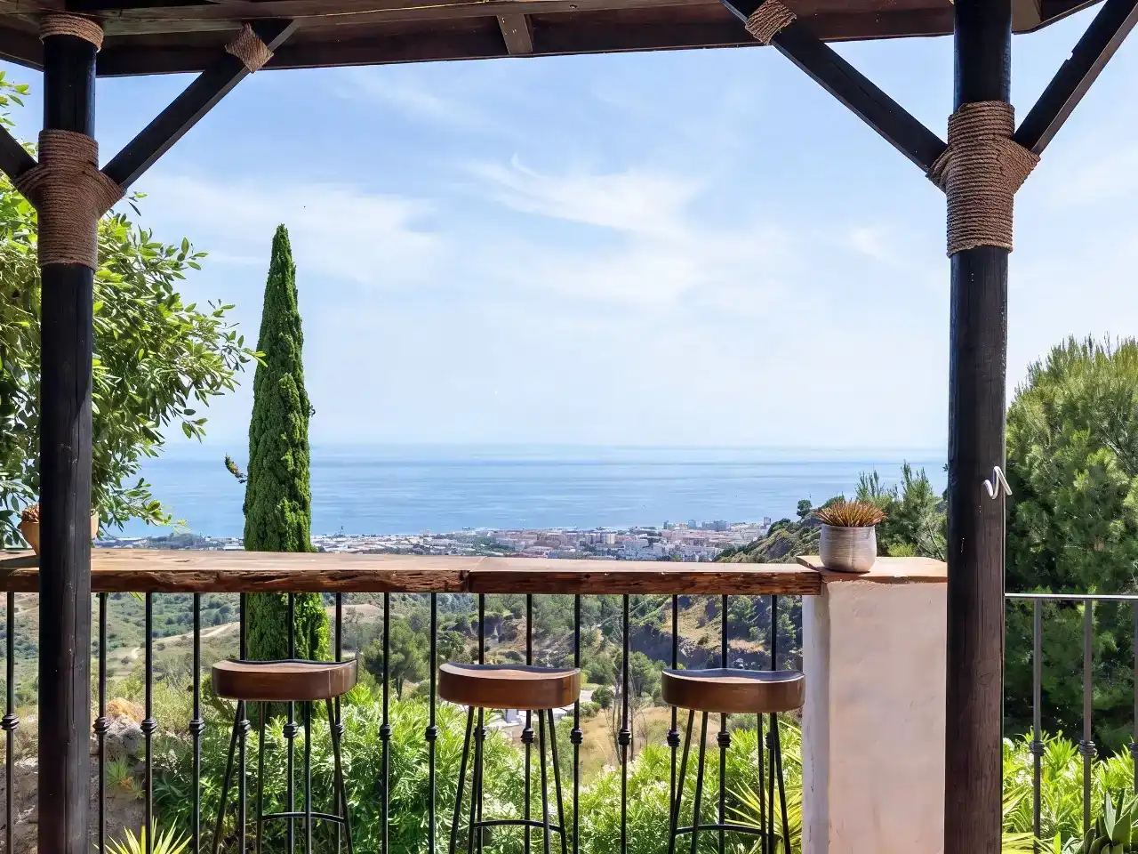 Terraza de Casa o chalet en venta en Marbella Centro