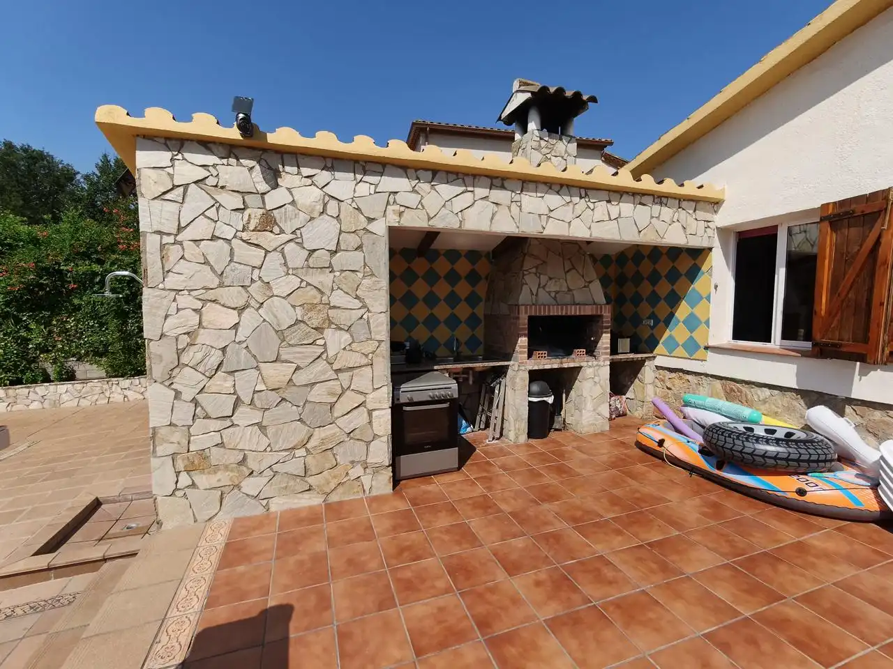 Terrassa de Casa o xalet en venda en Caldes de Malavella amb Aire condicionat, Calefacció i Jardí privat