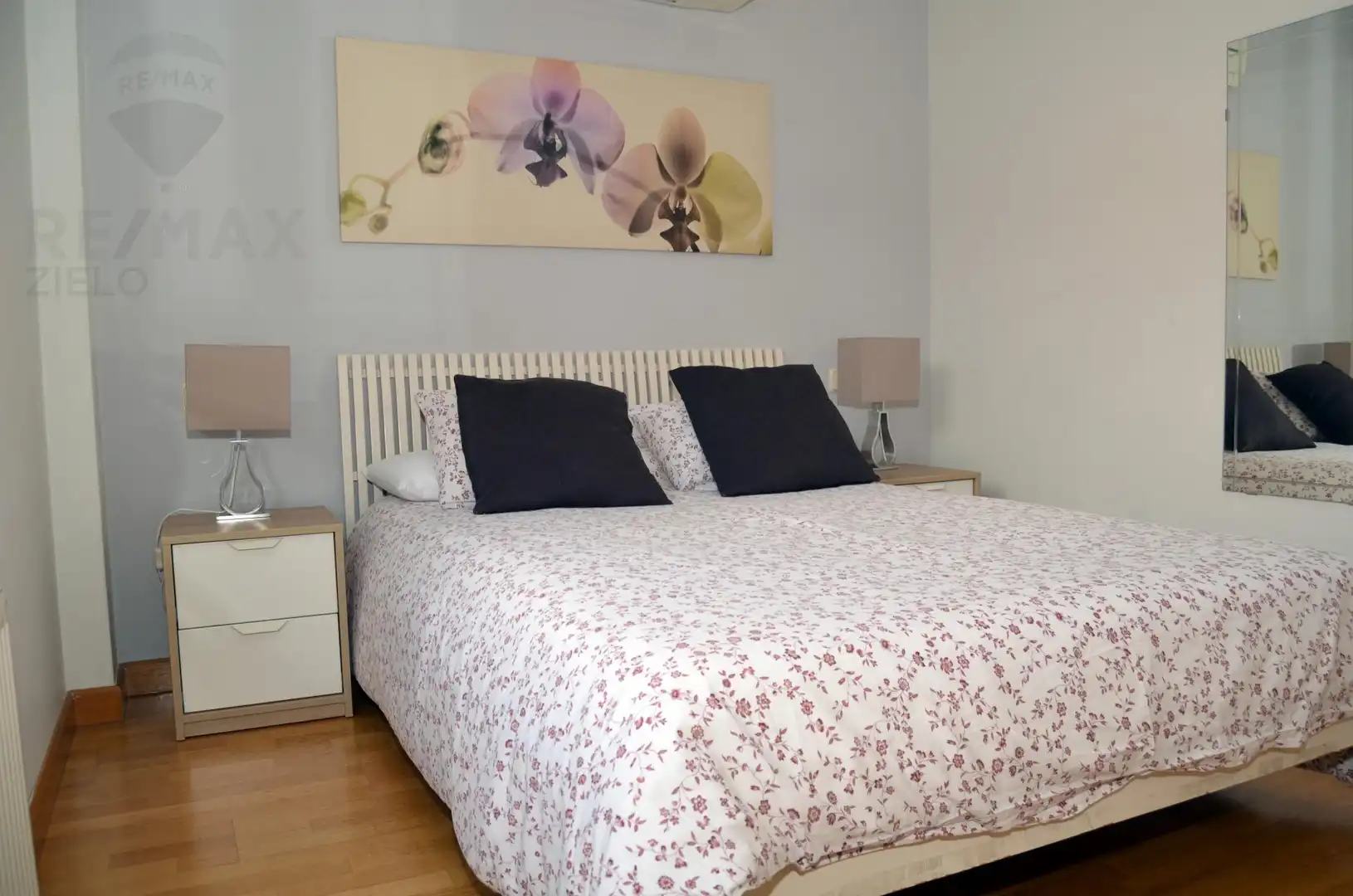 Dormitori de Apartament de lloguer en Madrid amb Aire condicionat, Calefacció i Terrassa
