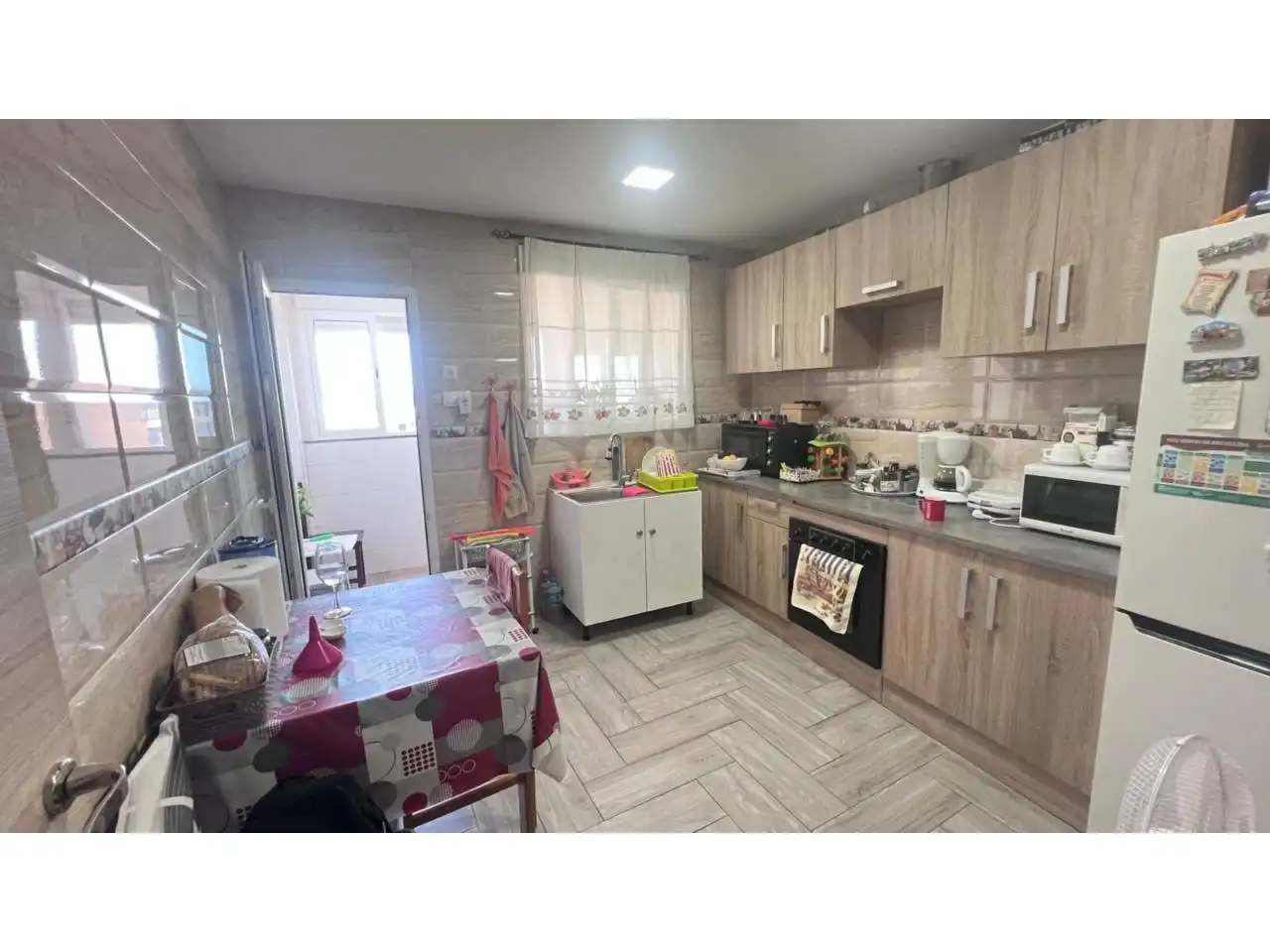 Kitchen of Flat for sale in Betxí  with Air Conditioner, Terrace and Furnished