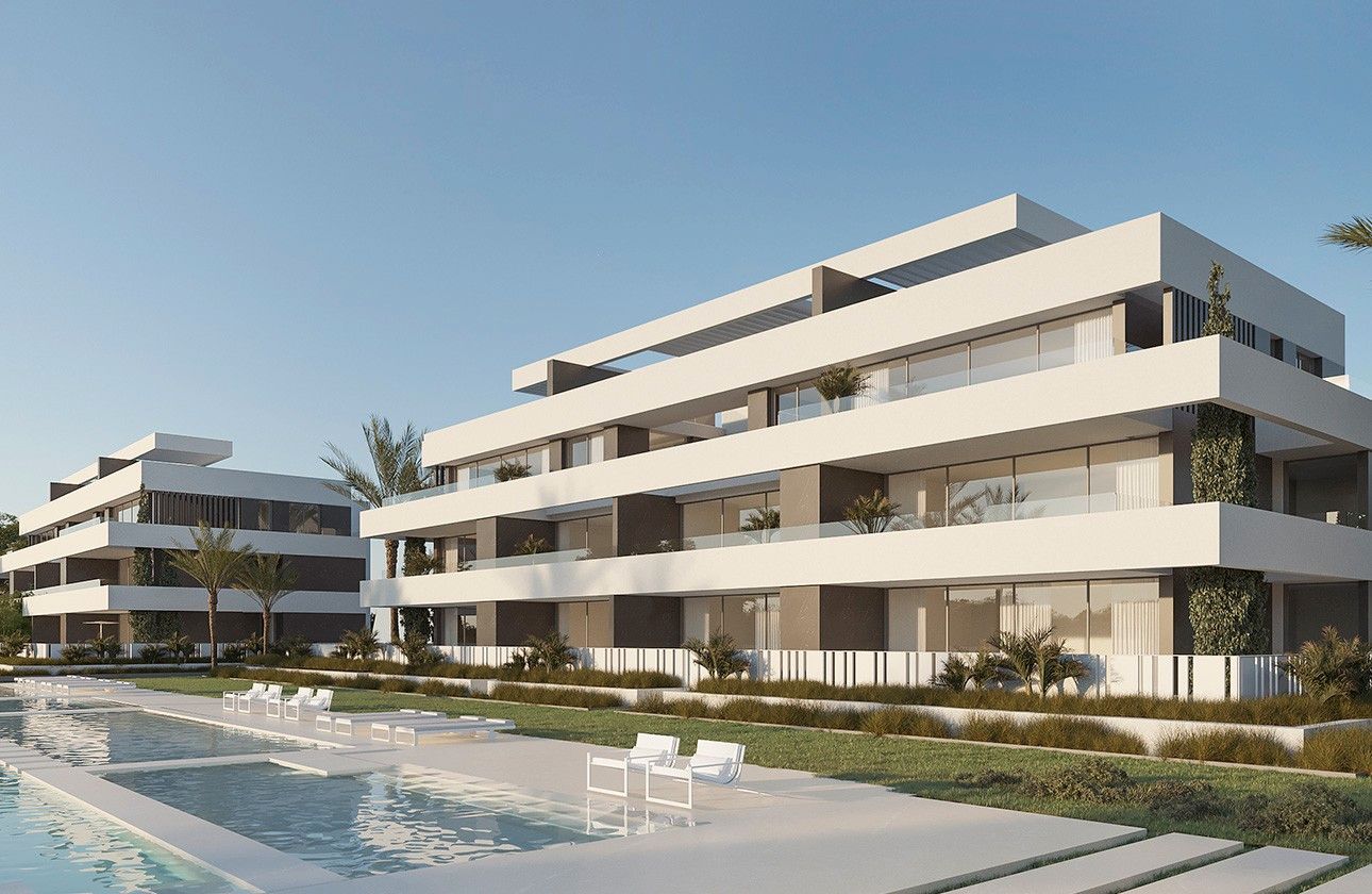 Vista exterior de Apartament en venda en La Nucia amb Aire condicionat, Calefacció i Jardí privat