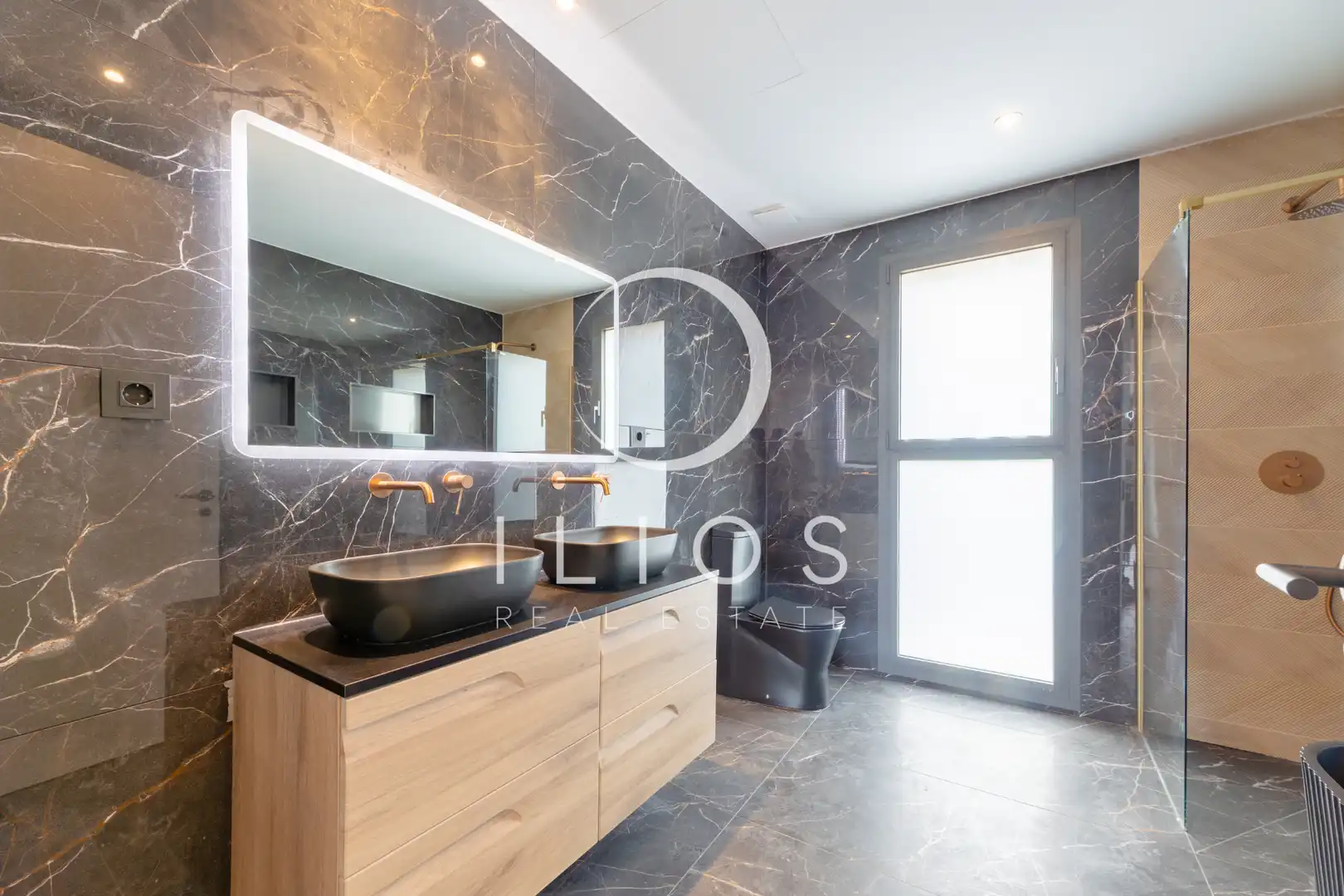 Baño de Casa o chalet en venta en Puçol con Aire acondicionado, Calefacción y Jardín privado