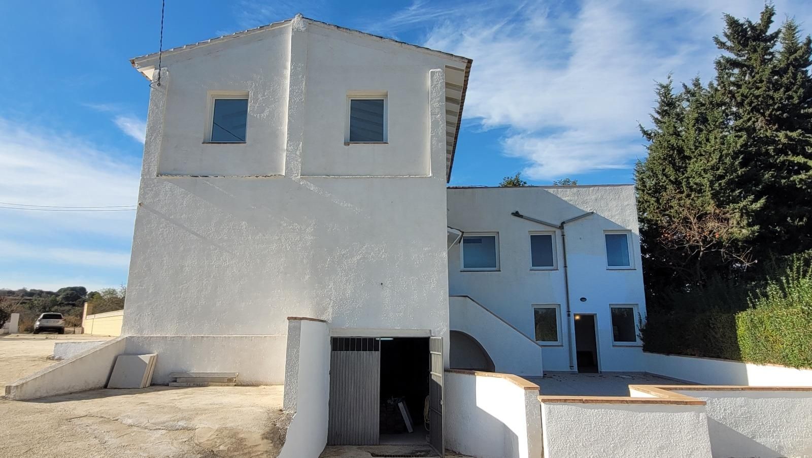 Vista exterior de Casa o xalet en venda en Albaida amb Terrassa i Traster