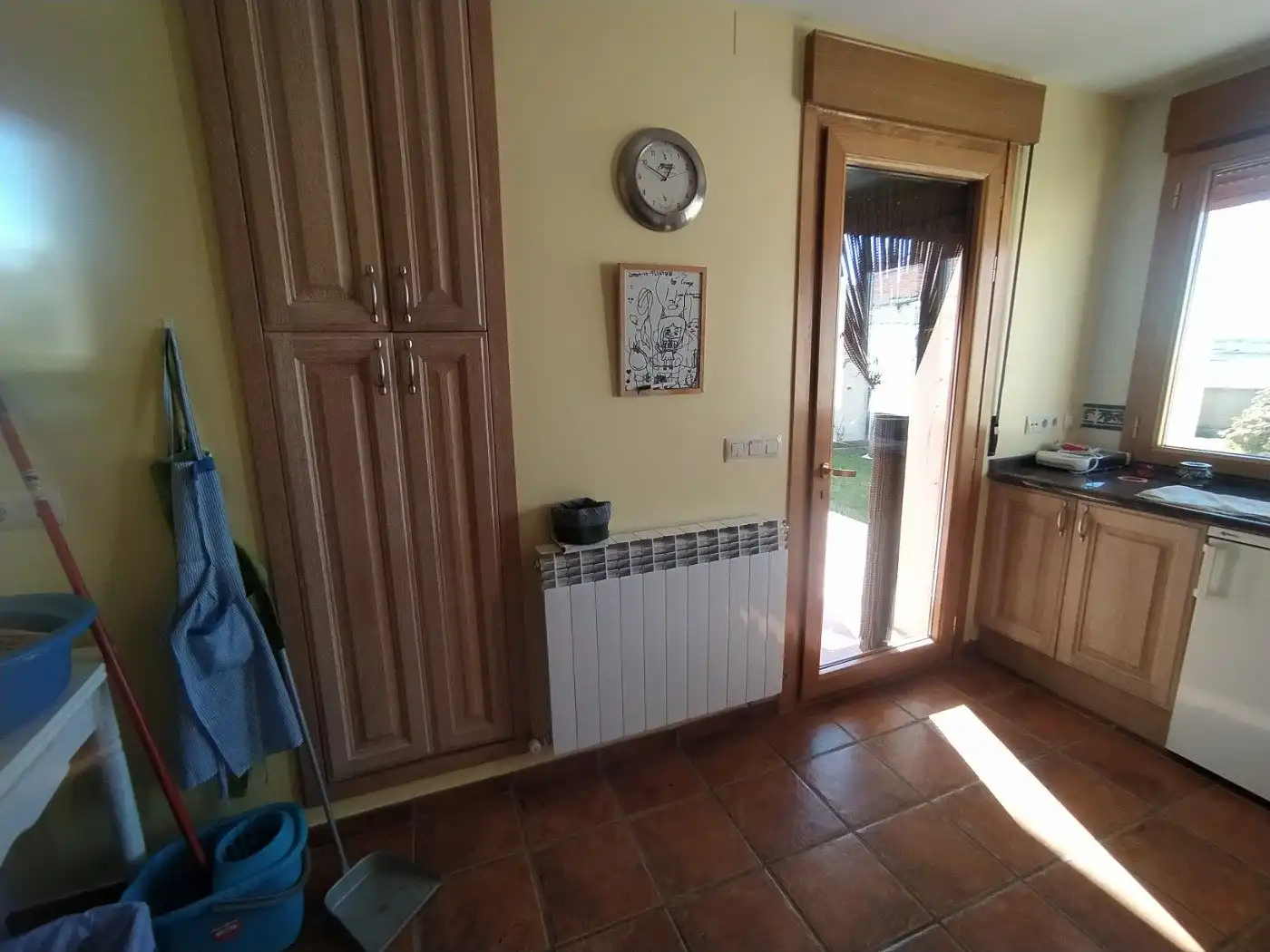 Cocina de Casa o chalet en venta en Cozuelos de Fuentidueña con Calefacción, Jardín privado y Piscina