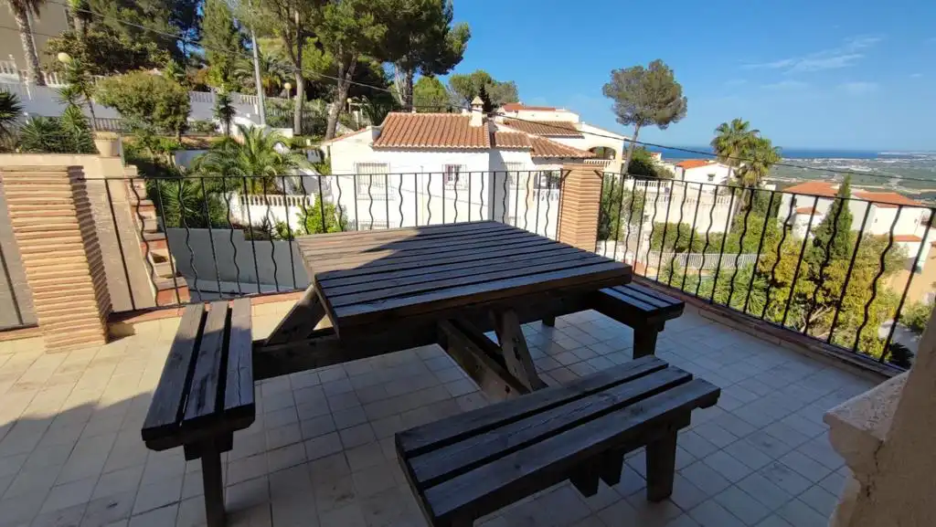 Jardín de Casa o chalet en venta en Oliva con Jardín privado, Terraza y Amueblado