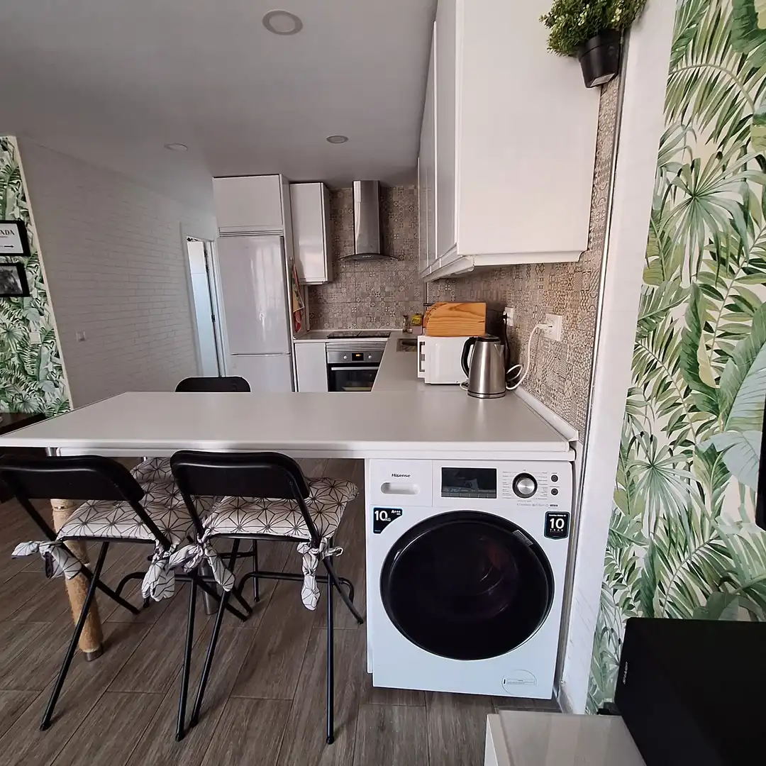 Cocina de Apartamento en venta en La Manga del Mar Menor con Aire acondicionado
