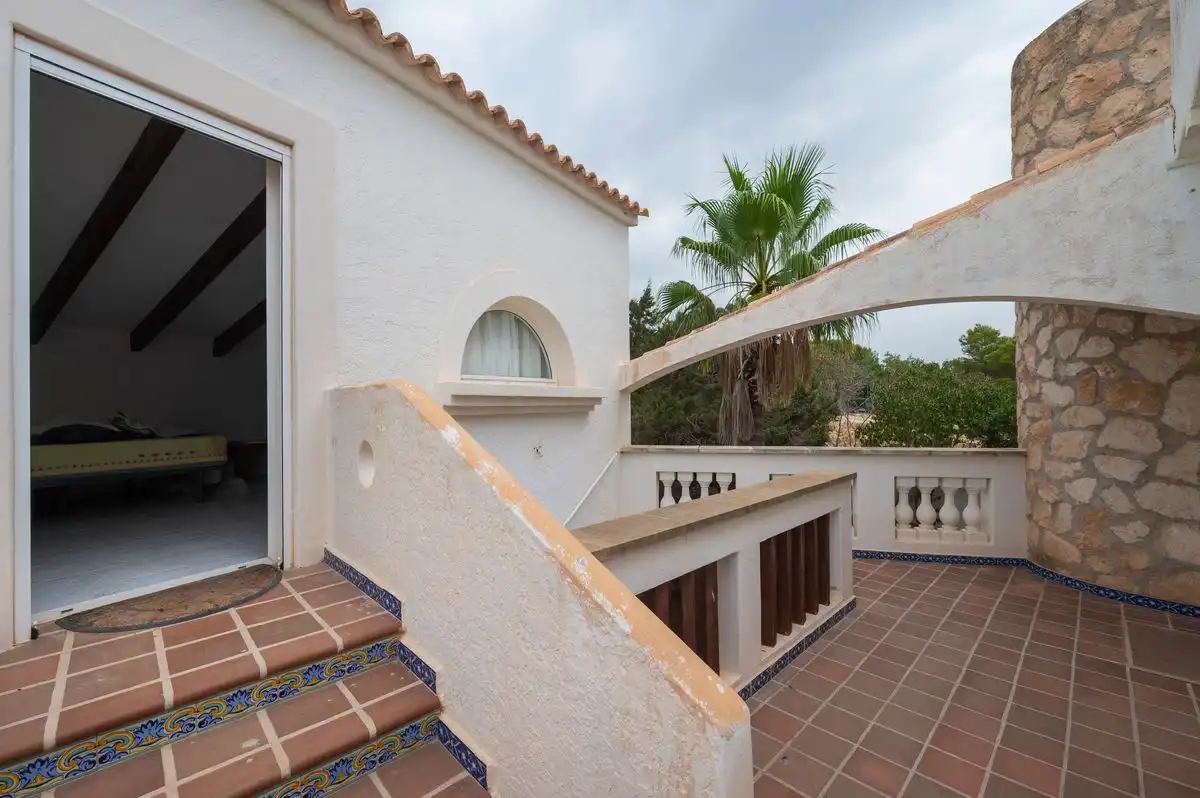 Terrassa de Casa o xalet en venda en Sant Josep de sa Talaia amb Calefacció, Jardí privat i Terrassa