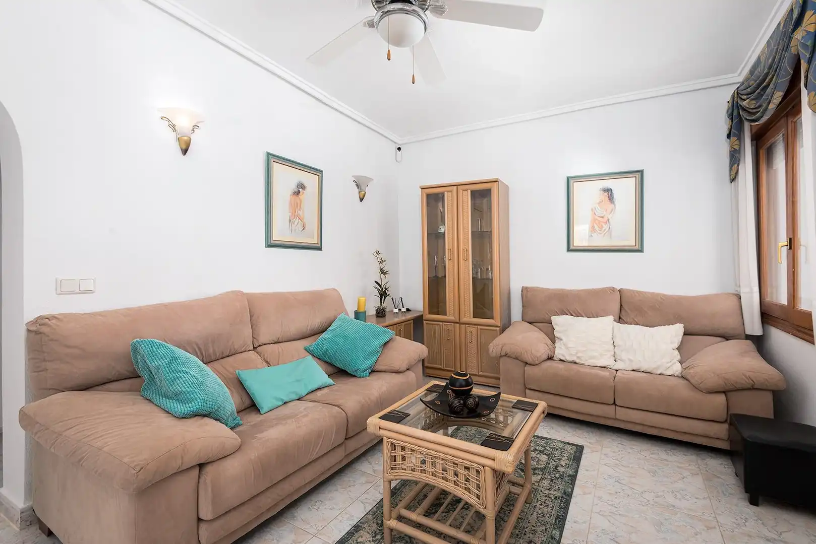 Living room of Houses for sale in Rojales  with Air Conditioner, Heating and Private garden