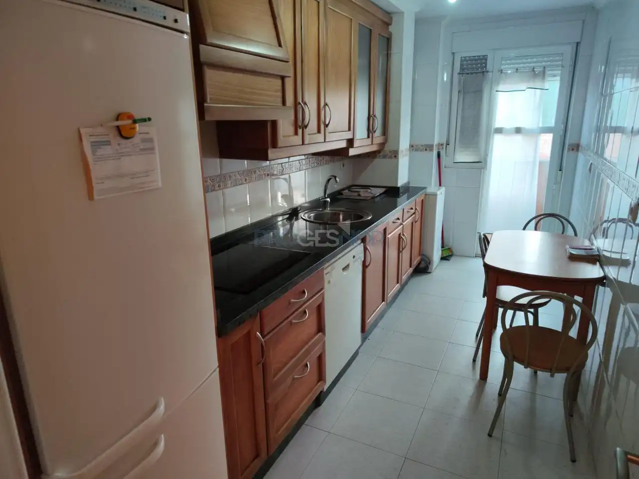 Cocina de Apartamento en venta en San Andrés del Rabanedo con Calefacción, Parquet y Terraza