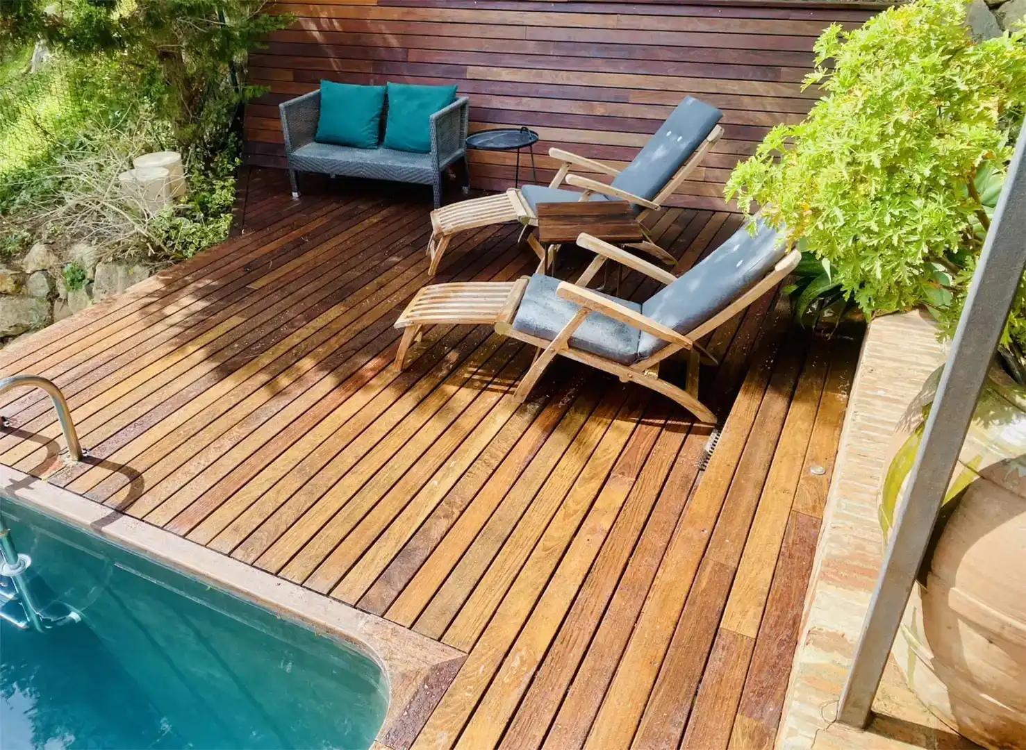 Terraza de Casa o chalet en venta en Palafrugell con Jardín privado, Parquet y Piscina