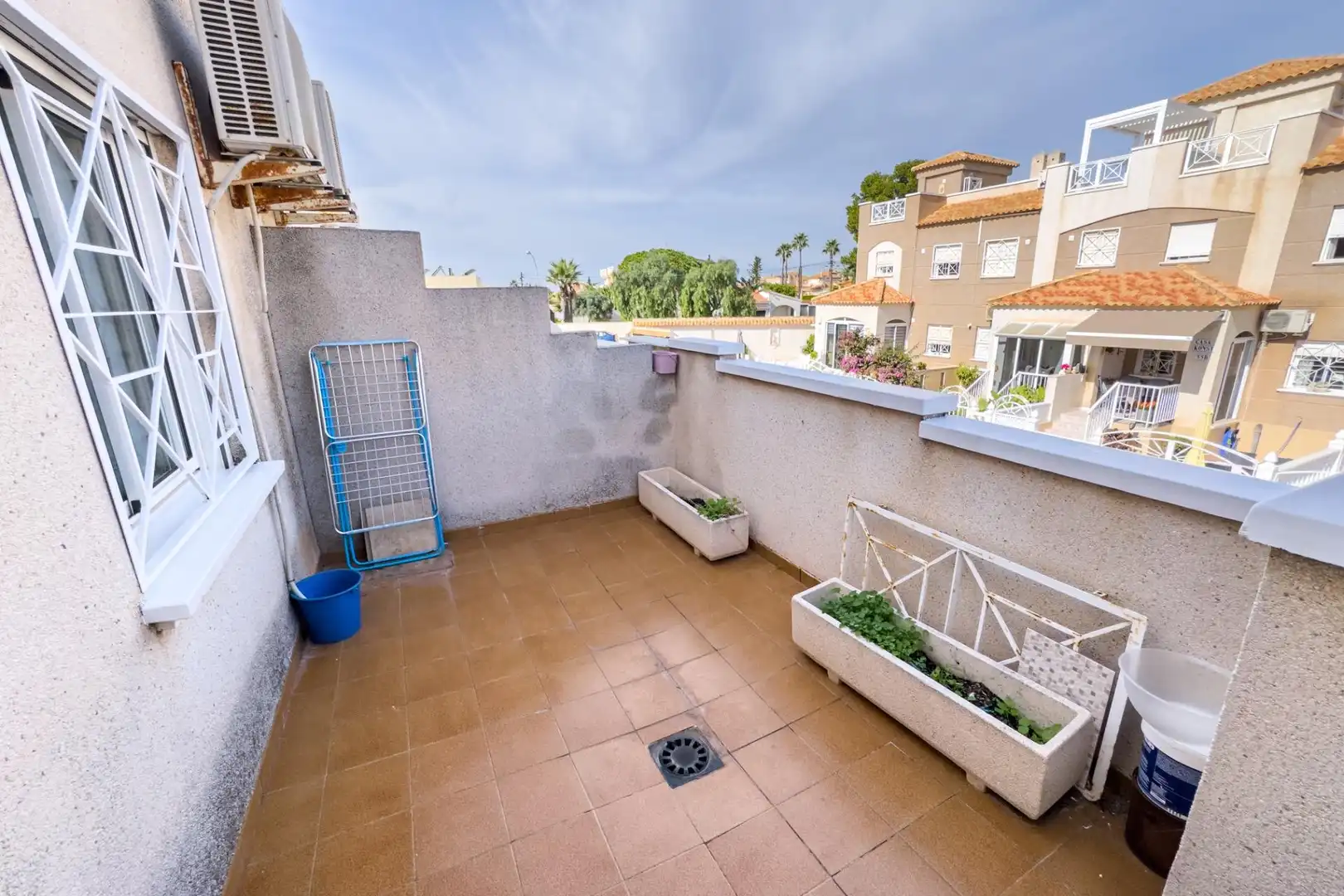 Terrassa de Casa adosada en venda en Torrevieja amb Aire condicionat, Jardí privat i Terrassa