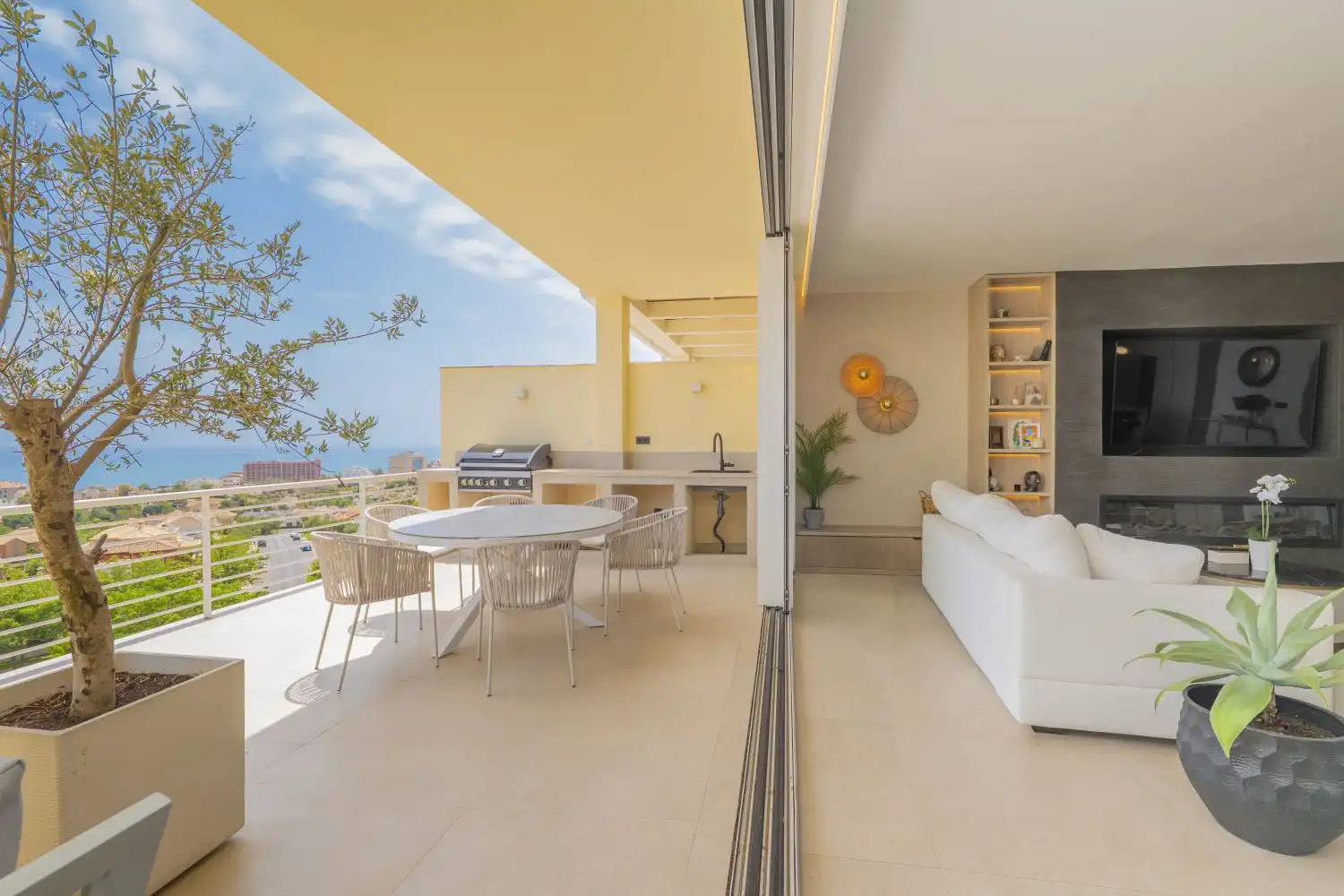 Terrassa de Dúplex en venda en Benalmádena amb Aire condicionat, Calefacció i Terrassa
