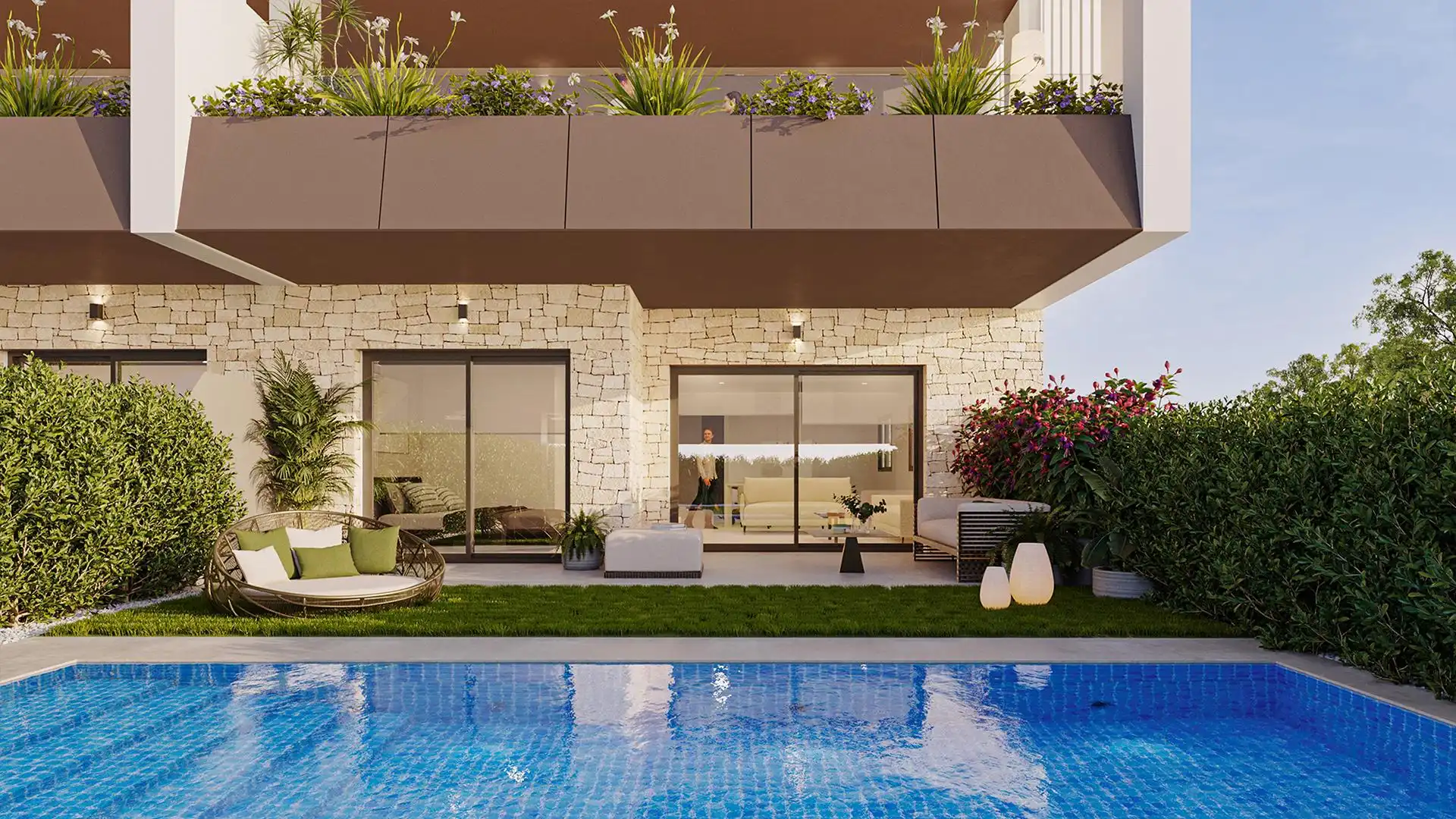 Apartment with pool for sale in Colònia Sant Jordi