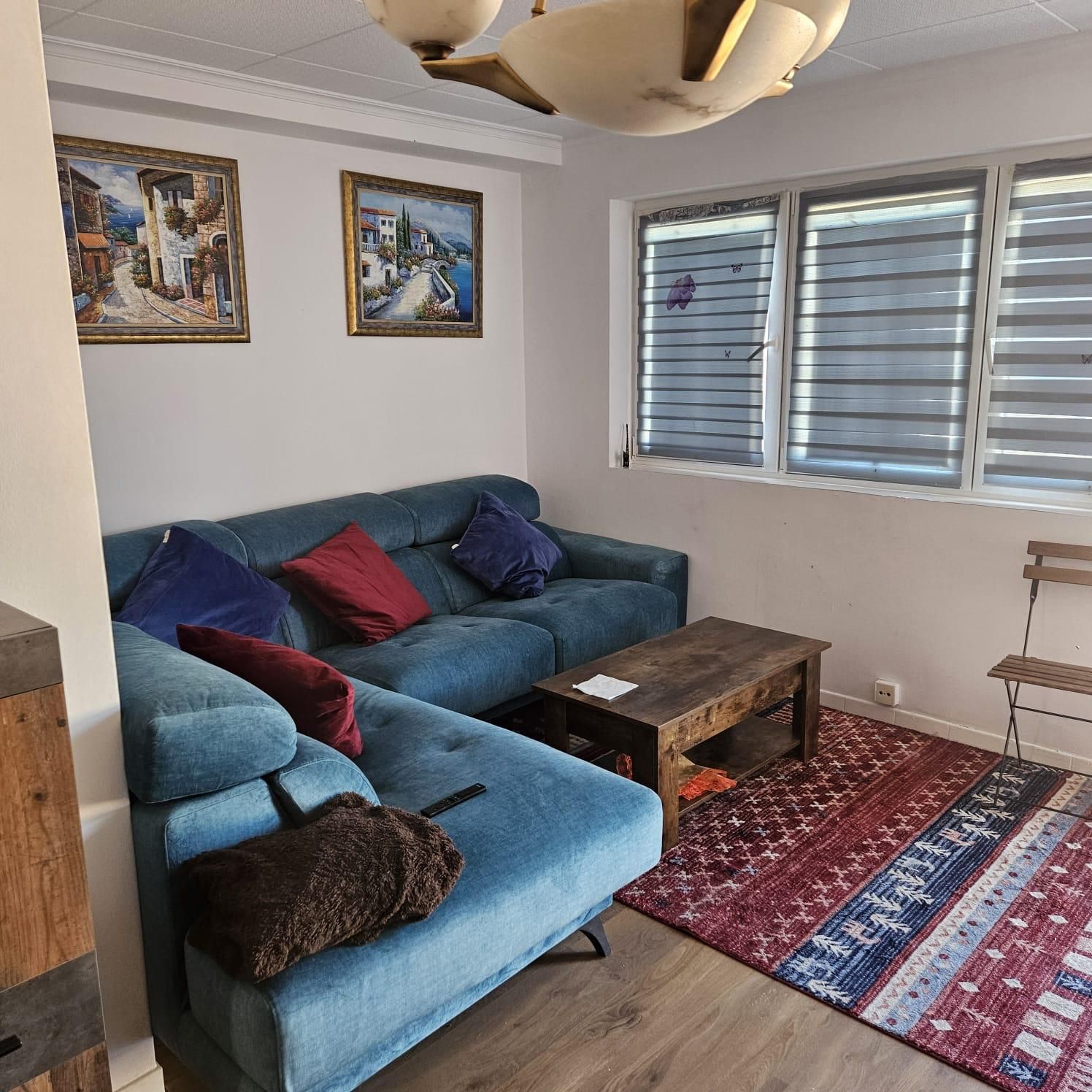 Living room of Flat for sale in Carballo  with Furnished