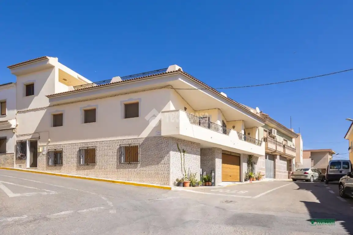 Vista exterior de Casa adosada en venta en Olula del Río con Terraza y Balcón